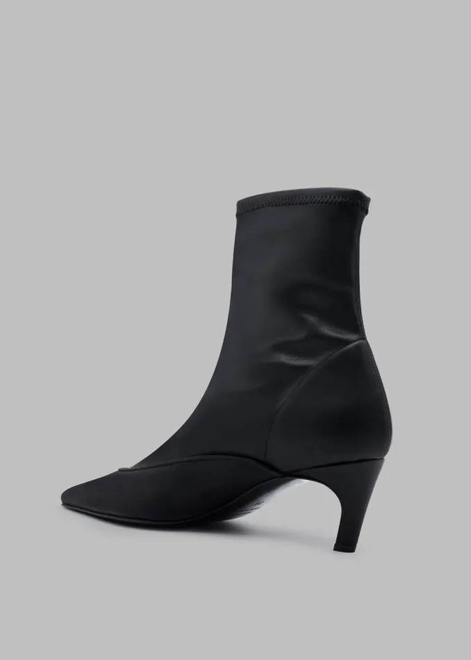 Women Gia Borghini X Heidi Bivens Hunter Boots 8211 Black The Frankie Shop