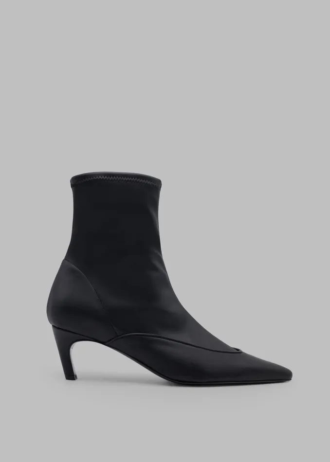 Women Gia Borghini X Heidi Bivens Hunter Boots 8211 Black The Frankie Shop
