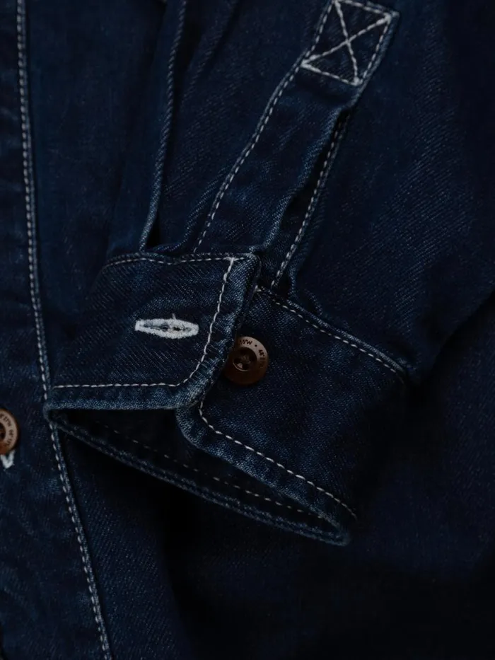 Women Gwavas Denim Overshirt Denim Finisterre Tops and Shirts