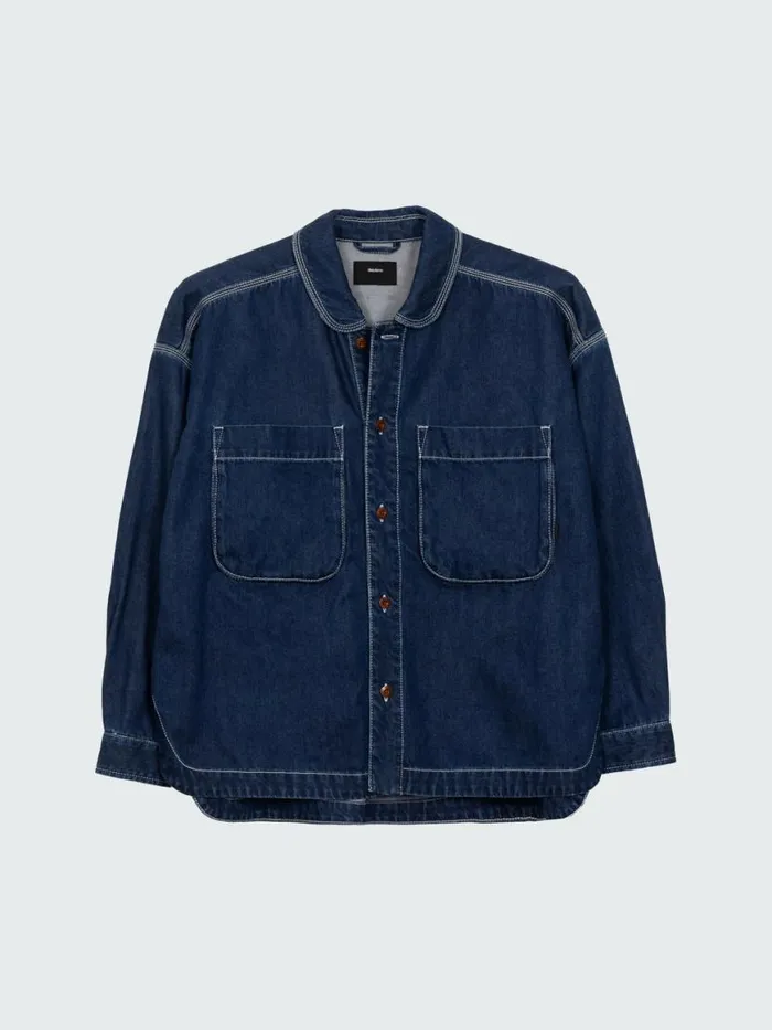 Women Gwavas Denim Overshirt Denim Finisterre Tops and Shirts