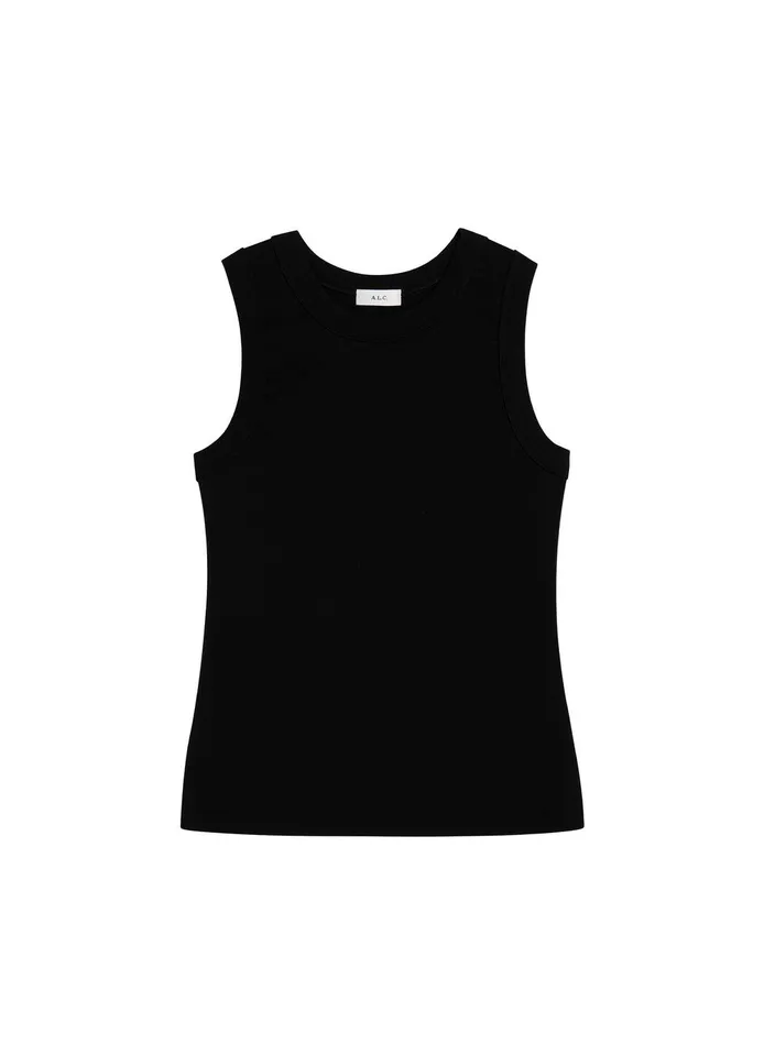 Women Hadley Tank Black ALC Tees and Tanks