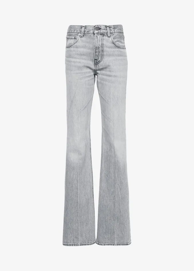 Women Haikure Flora Flared Jeans 8211 Fog Grey The Frankie Shop Bottoms