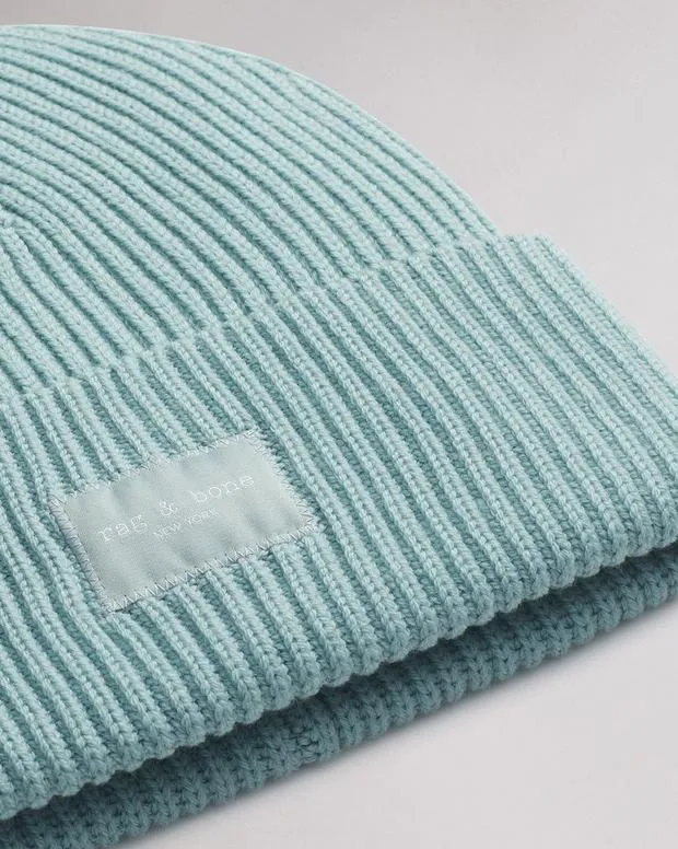 Women Hats and Gloves Rag and Bone Blake Beanie Mint