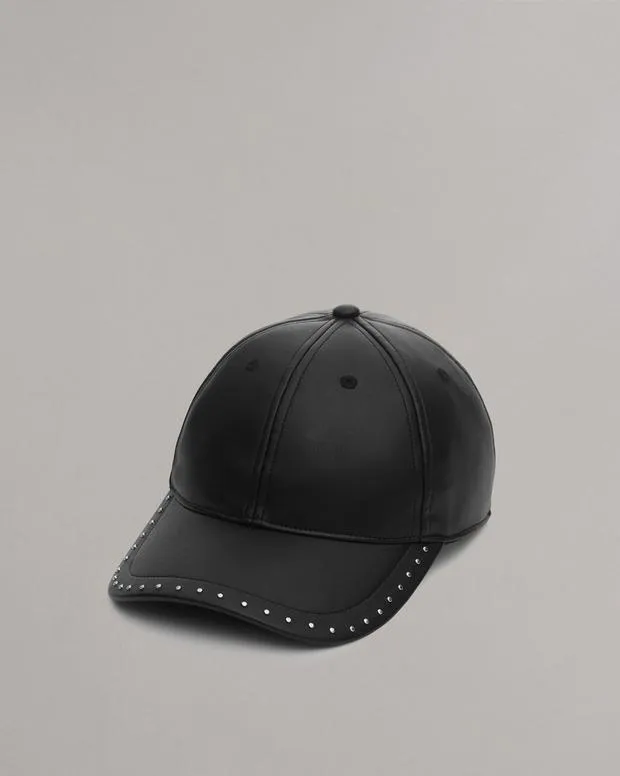 Women Hats and Gloves Rag and Bone Harlow Baseball Hat Black