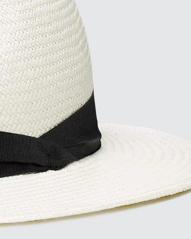 Women Hats and Gloves Rag and Bone Panama Hat White