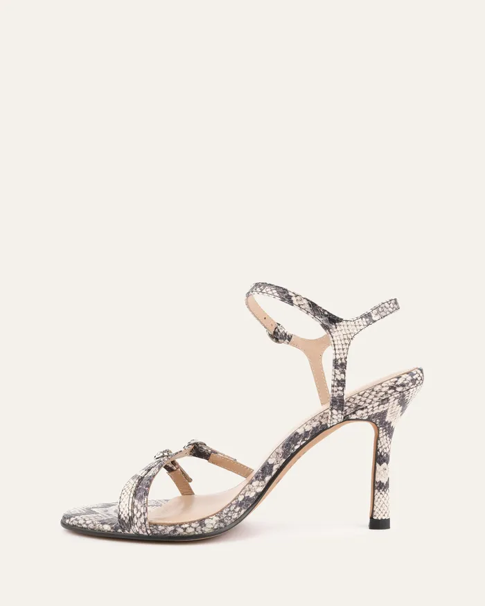 Women HIGH SANDALS jomercer Romy high heel sandals natural snake print leather Women HIGH SANDALS jomercer Romy high heel sandals natural snake print leather