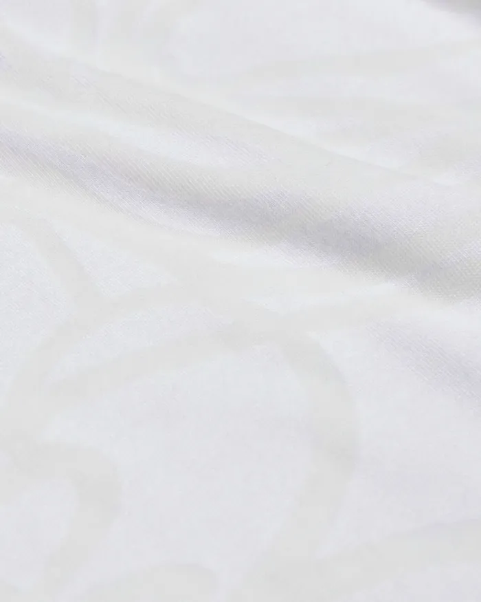 Women IILAA 8211 Frill Sleeve Burnout Pattern Top White Ted Baker Tops and Blouses Women IILAA 8211 Frill Sleeve Burnout Pattern Top White Ted Baker Tops and Blouses