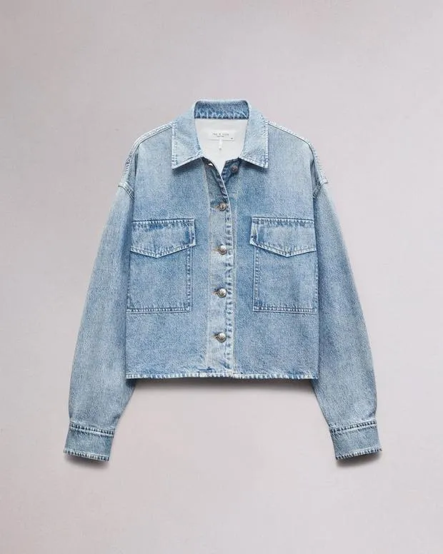 Women Jackets and Coats Rag and Bone Miramar Terry Jaiden Jacket Cotton Terry Valentina