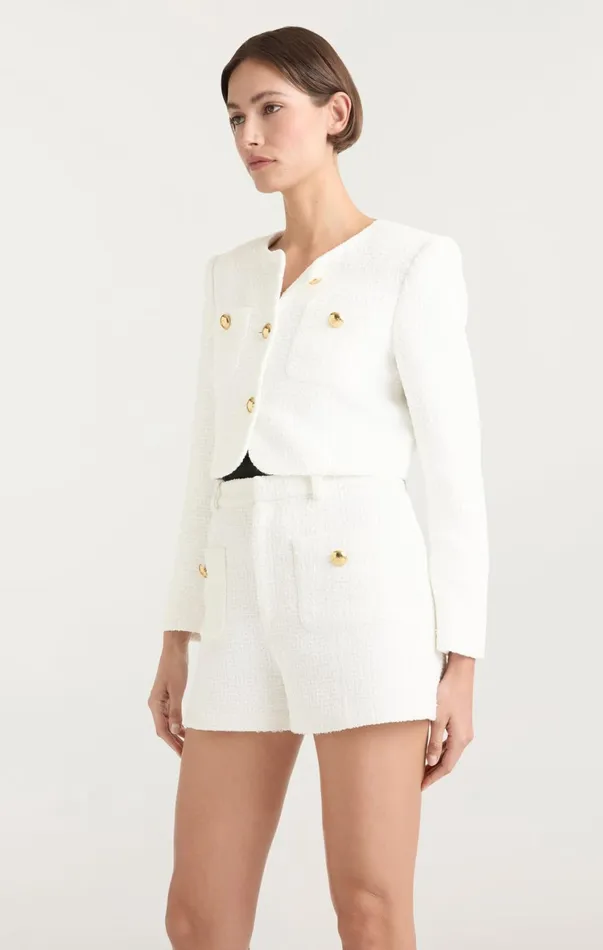 Women Jackets Cinq Sept Auden Jacket White