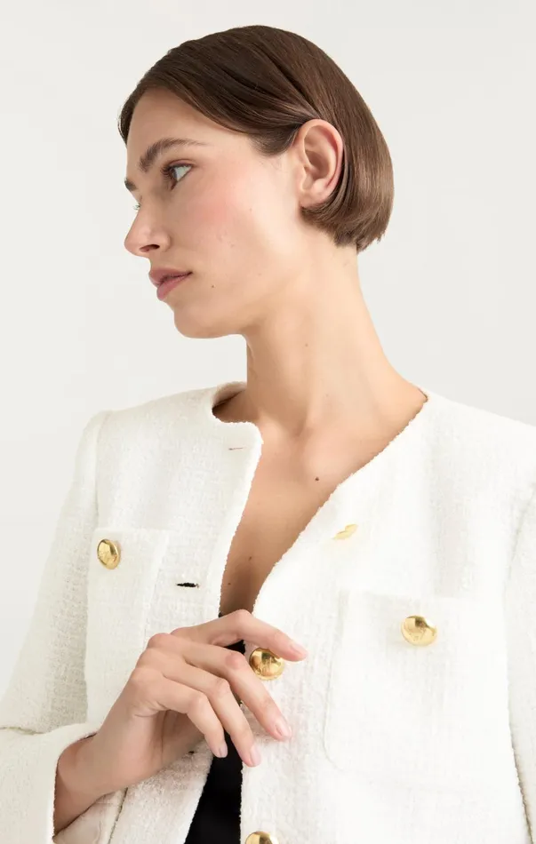 Women Jackets Cinq Sept Auden Jacket White