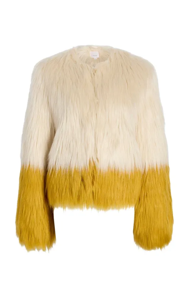 Women Jackets Cinq Sept Combo Benson Coat Plastergolden Palm