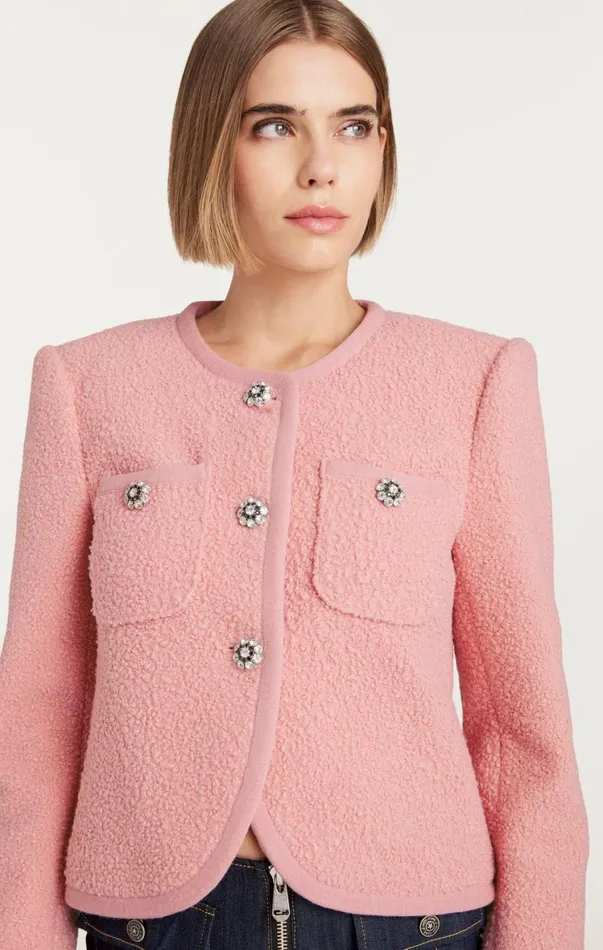 Women Jackets Cinq Sept Junia Jacket Quartz
