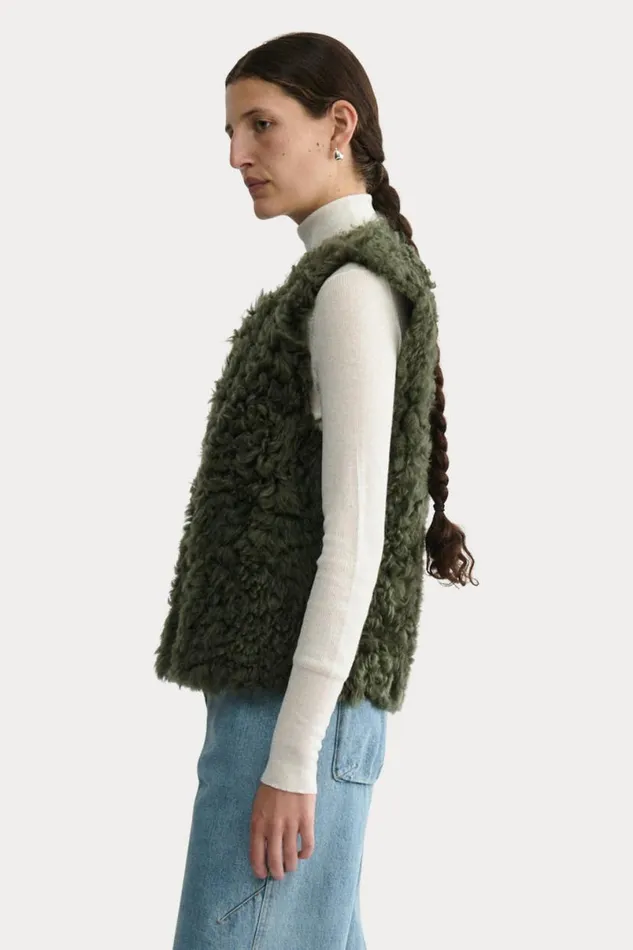 Women Jackets Outerwear Rachel Comey Elias Vest Olive Women Jackets Outerwear Rachel Comey Elias Vest Olive