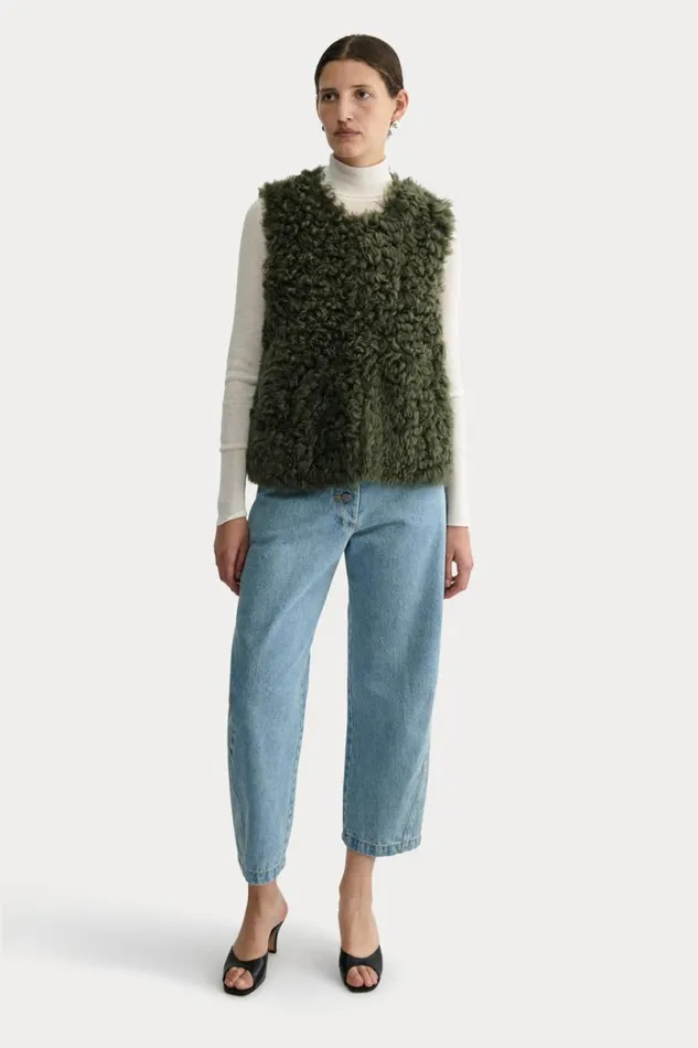 Women Jackets Outerwear Rachel Comey Elias Vest Olive Women Jackets Outerwear Rachel Comey Elias Vest Olive