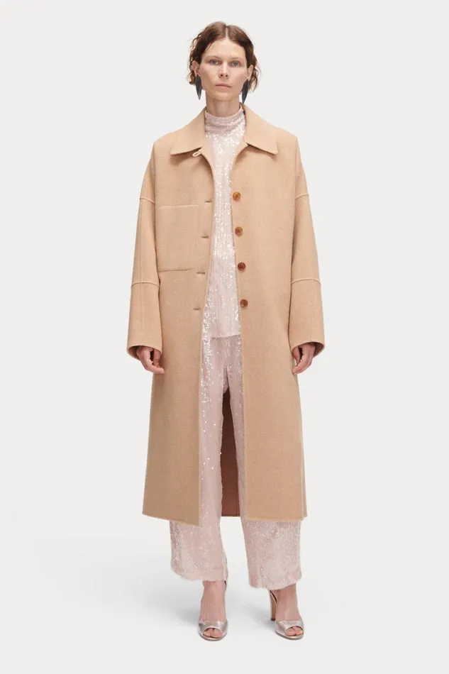 Women Jackets Outerwear Rachel Comey Loyle Coat Camel
