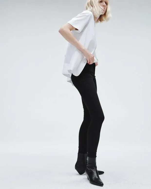 Women Jeans Rag and Bone Flexi Nina Skinny Jean Flexi Denim Black