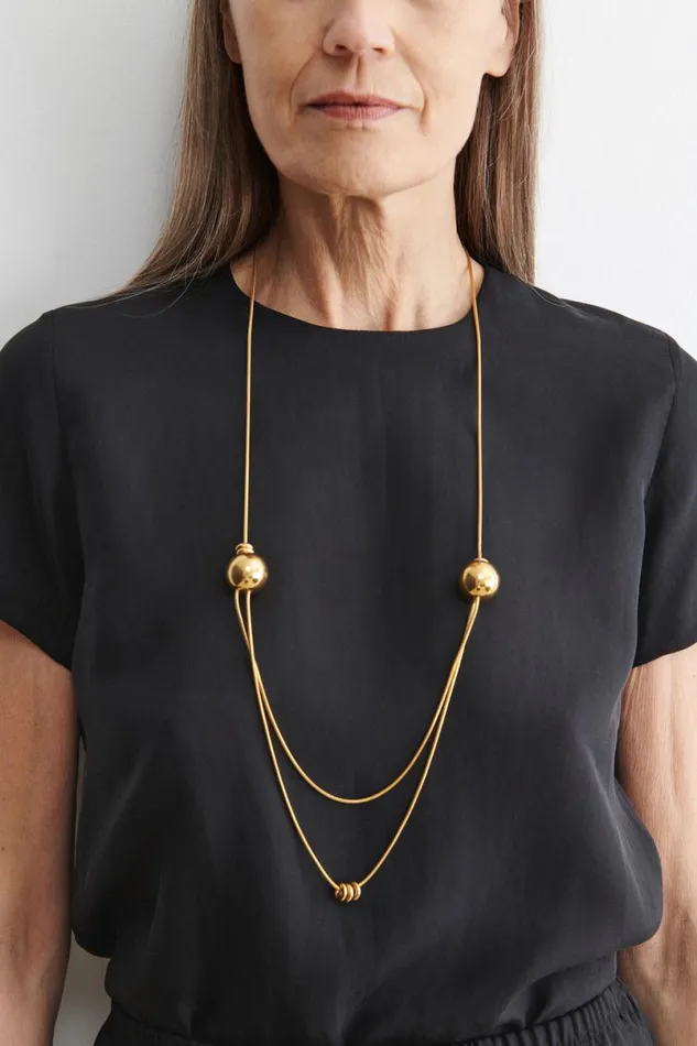 Women Jewelry Rachel Comey Sway Necklace Gold Women Jewelry Rachel Comey Sway Necklace Gold