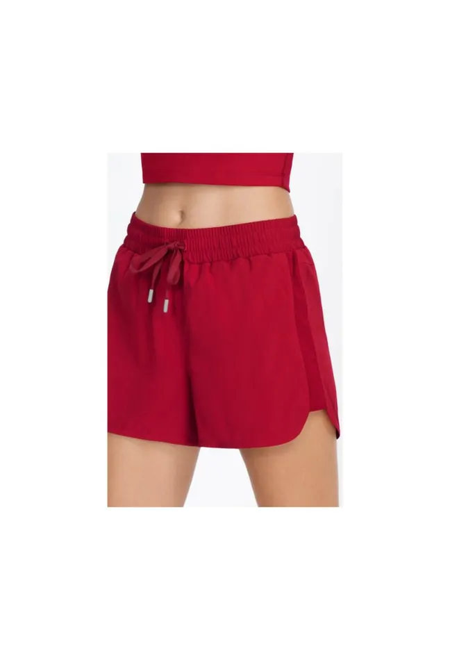 Women Johnny Was Bottoms Elements Waist Shorts Rio Red