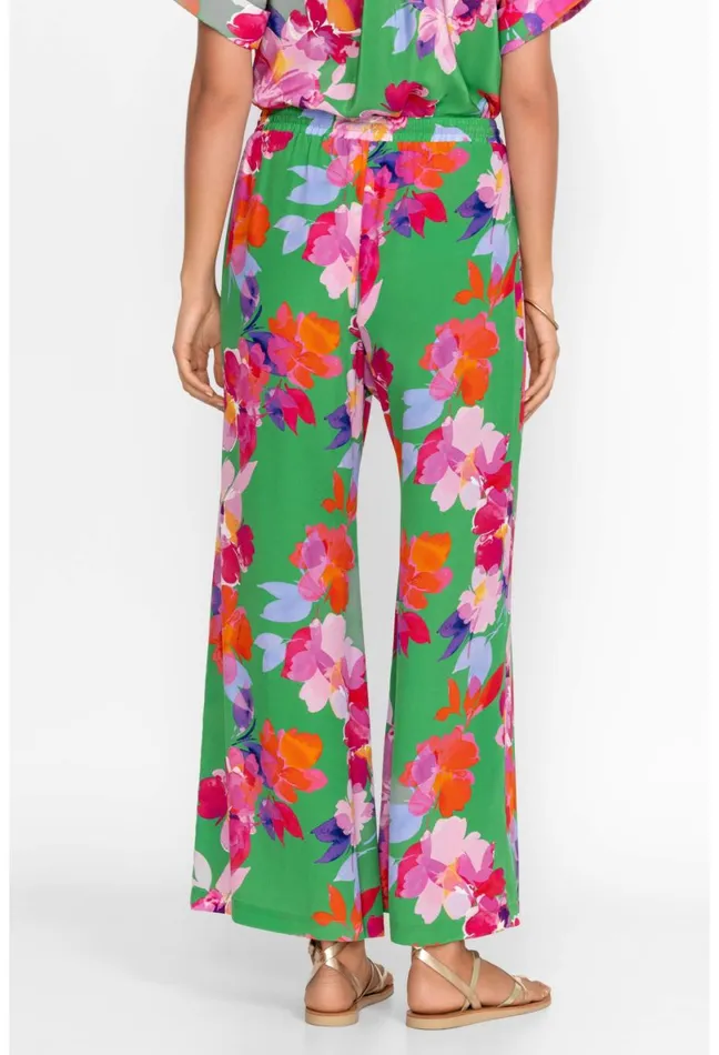 Women Johnny Was Bottoms Nadine Silk Pant Nadine