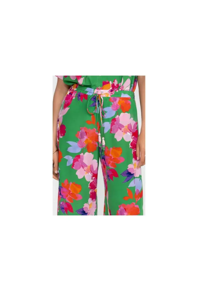 Women Johnny Was Bottoms Nadine Silk Pant Nadine