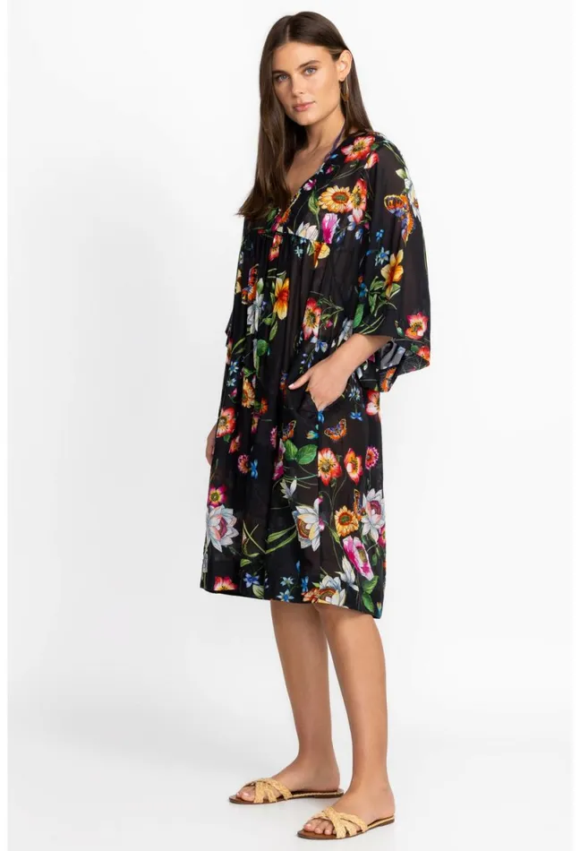 Women Johnny Was Cover Ups and Kimonos Ombre Garden Easy CoverUp Dress Ombre Garden