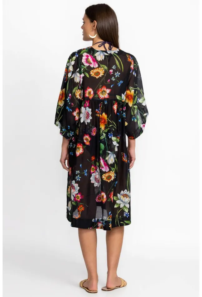 Women Johnny Was Cover Ups and Kimonos Ombre Garden Easy CoverUp Dress Ombre Garden