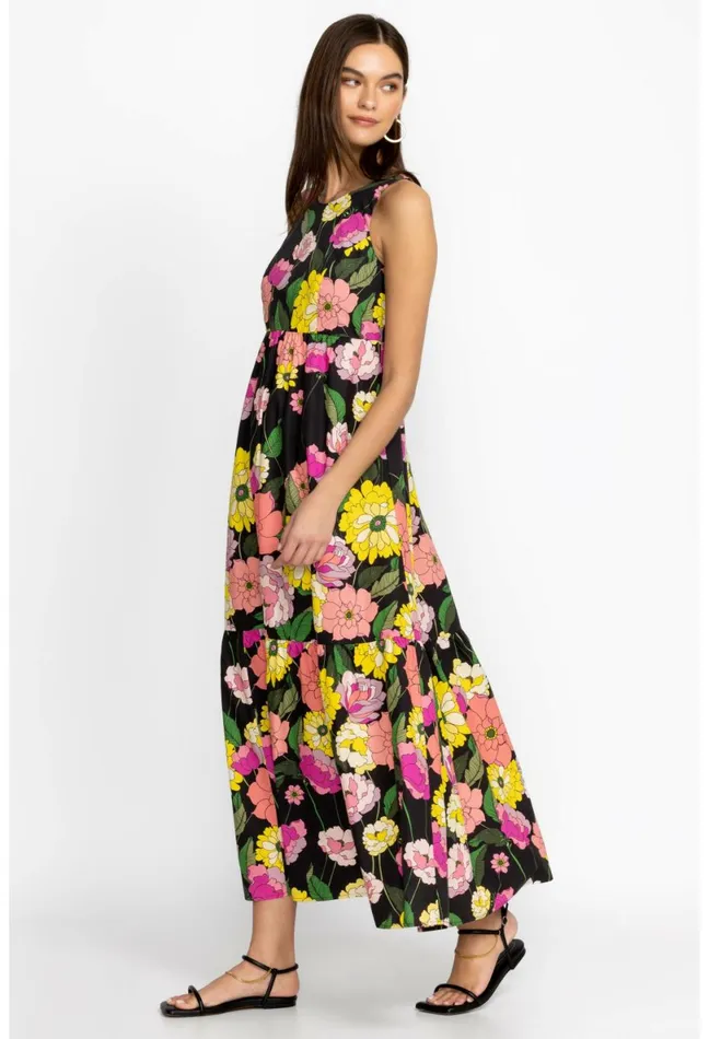 Women Johnny Was Dresses Cassia Maxi Dress Multi