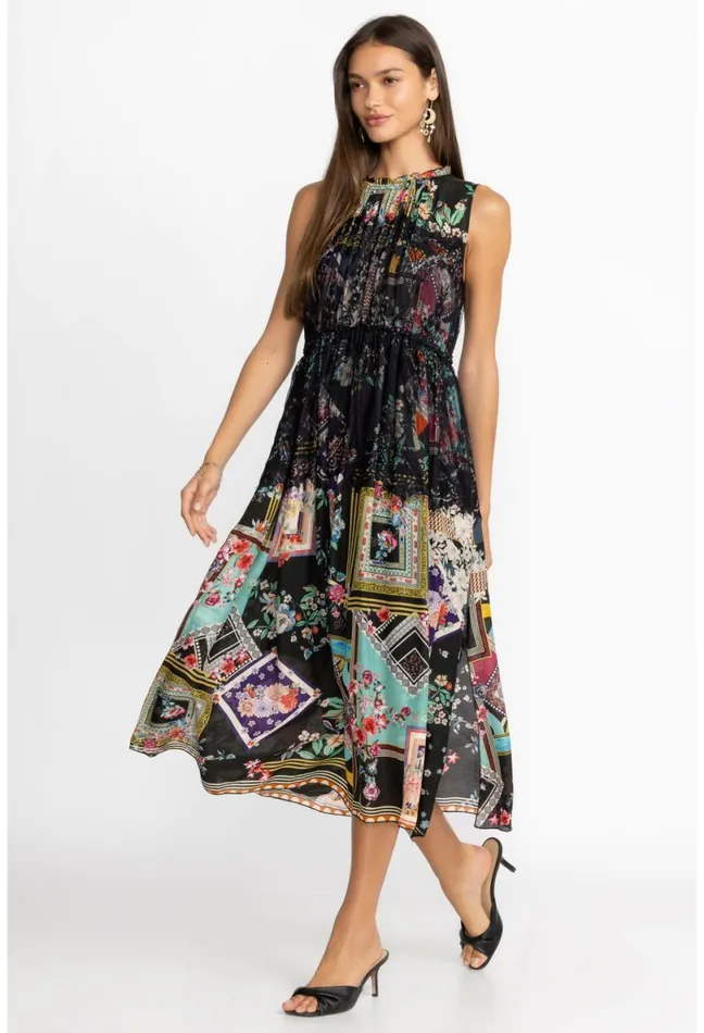 Women Johnny Was Dresses Elderberry Dress Multi