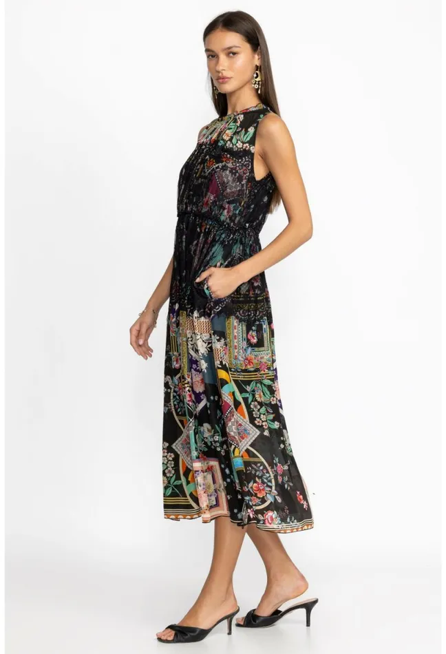 Women Johnny Was Dresses Elderberry Dress Multi
