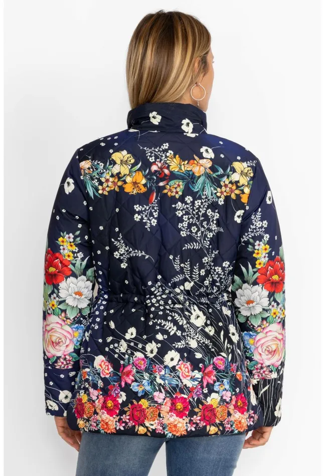 Women Johnny Was Outerwear Neutra Parka Jacket Multi