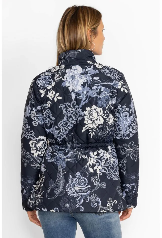 Women Johnny Was Outerwear Neutra Parka Jacket Multi