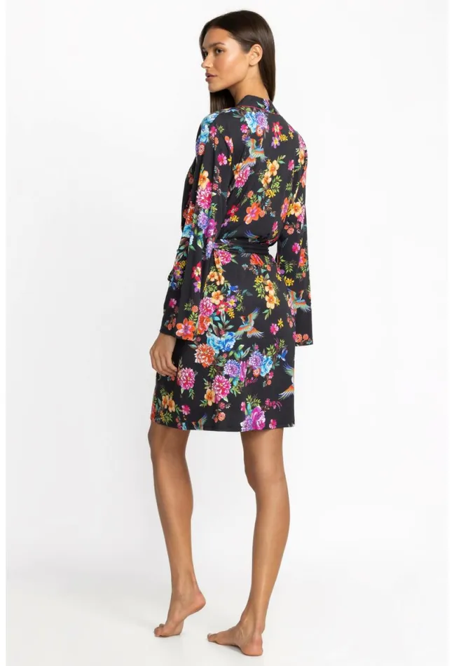 Women Johnny Was Sleepwear The Jonesy Sleep Robe Dreamer Noir