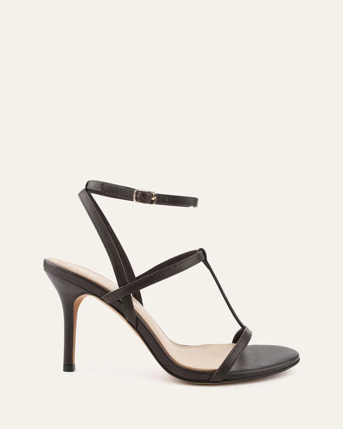 Women jomercer Lacey high heel sandals cacao leather HIGH SANDALS