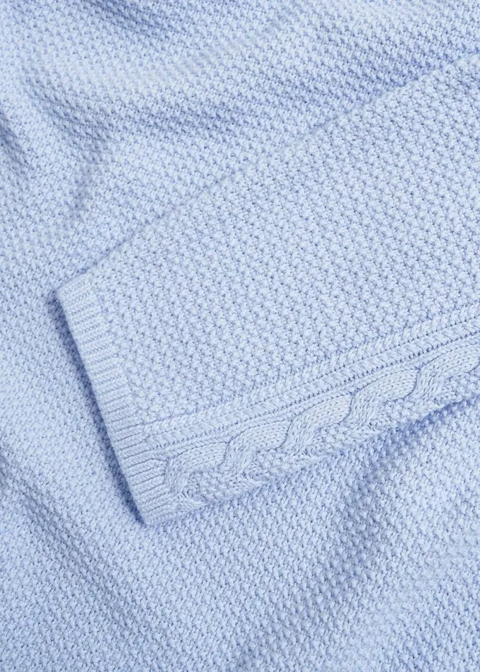 Women Jumpers and Cardigans Hobbs Camilla Cotton Jumper Muscari Blue