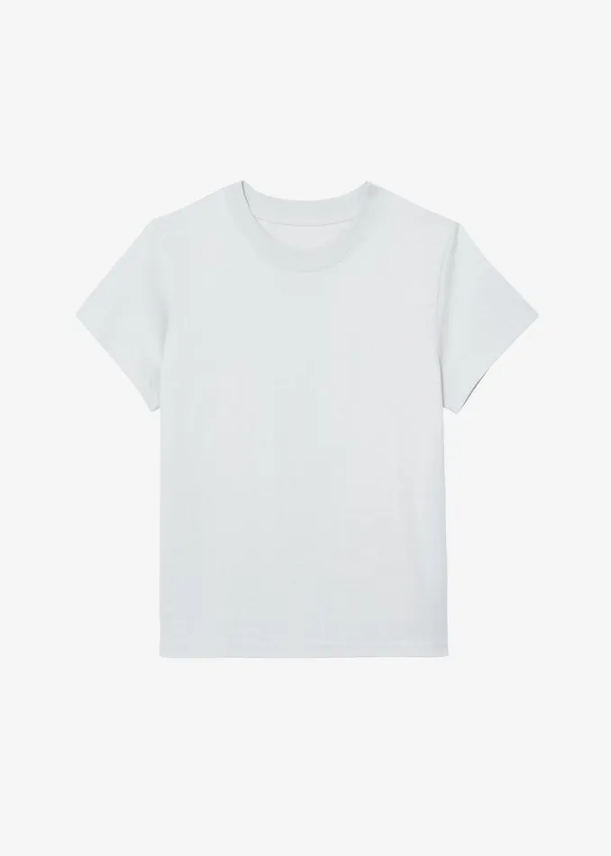 Women Kenz Baby Tee 8211 Grey The Frankie Shop Tops