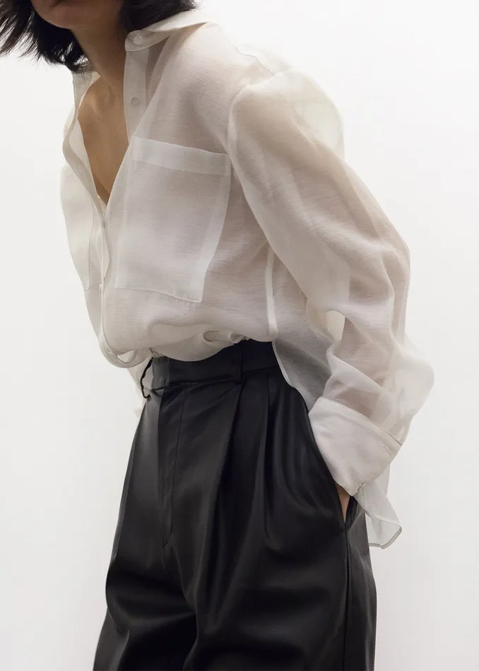 Women Kier Blouse 8211 Off White The Frankie Shop Tops