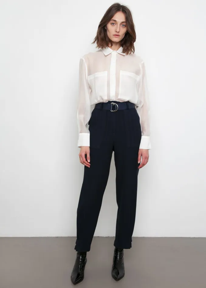 Women Kier Blouse 8211 Off White The Frankie Shop Tops