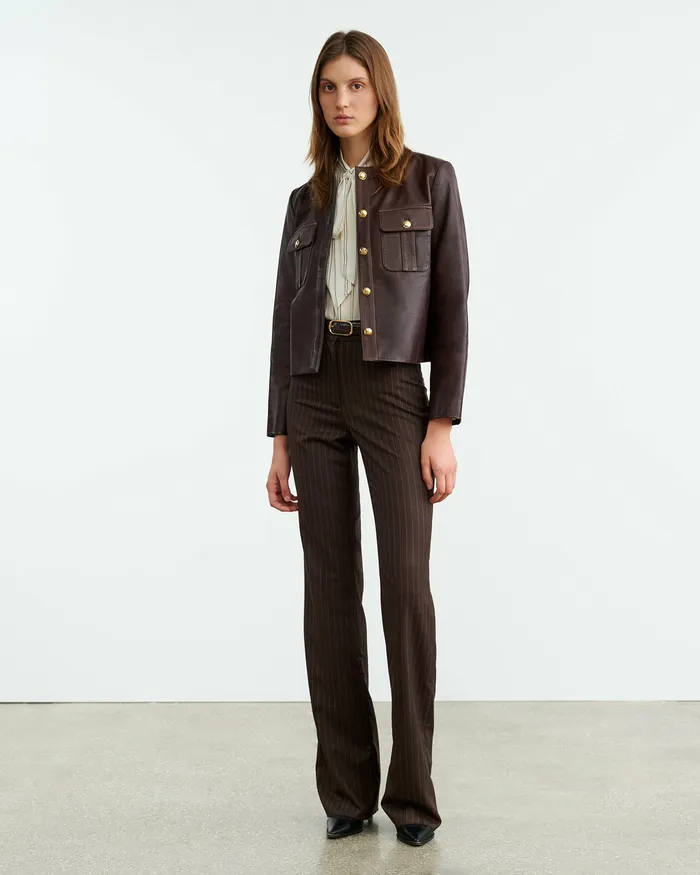 Women KITRA JACKET Brown Jackets and Blazers Nili Lotan