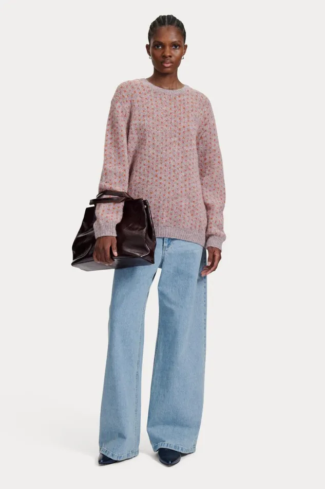 Women Knits Rachel Comey Lokki Sweater Navy Multi Women Knits Rachel Comey Lokki Sweater Navy Multi