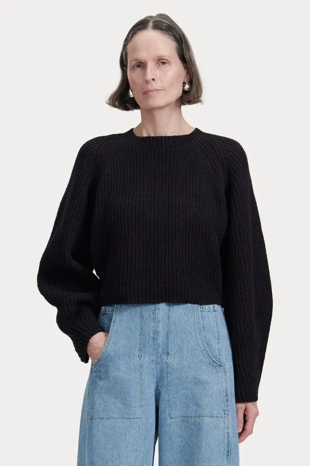 Women Knits Rachel Comey Molla Sweater White Marled Women Knits Rachel Comey Molla Sweater White Marled