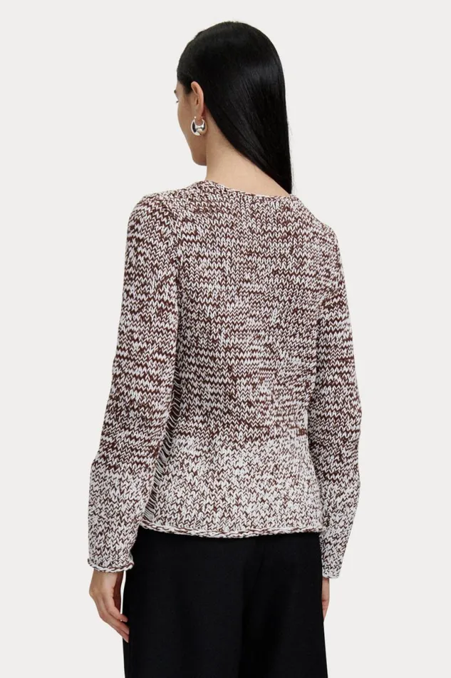 Women Knits Rachel Comey Molla Sweater White Marled Women Knits Rachel Comey Molla Sweater White Marled