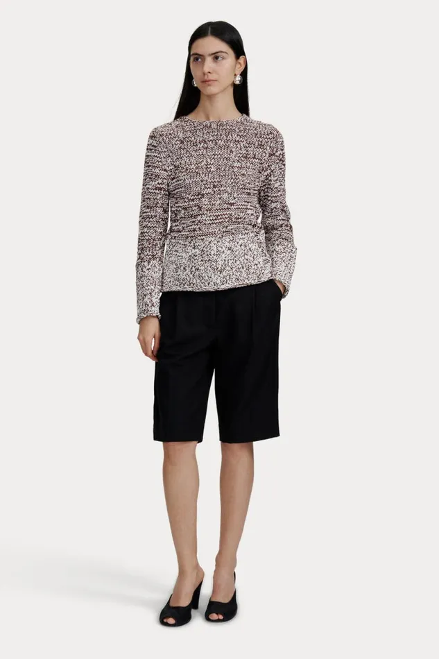 Women Knits Rachel Comey Molla Sweater White Marled Women Knits Rachel Comey Molla Sweater White Marled