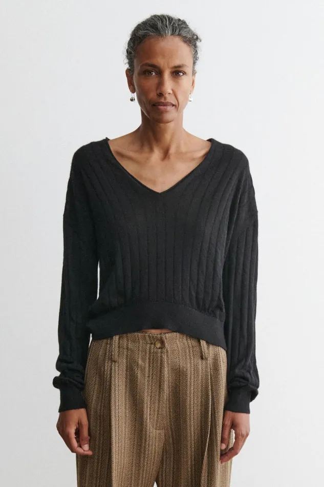 Women Knits Rachel Comey Yun Top Black Women Knits Rachel Comey Yun Top Black