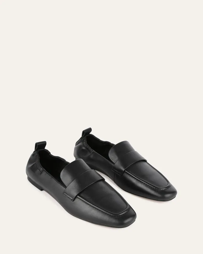 Women LACE UP and LOAFERS jomercer Bowen loafers black leather