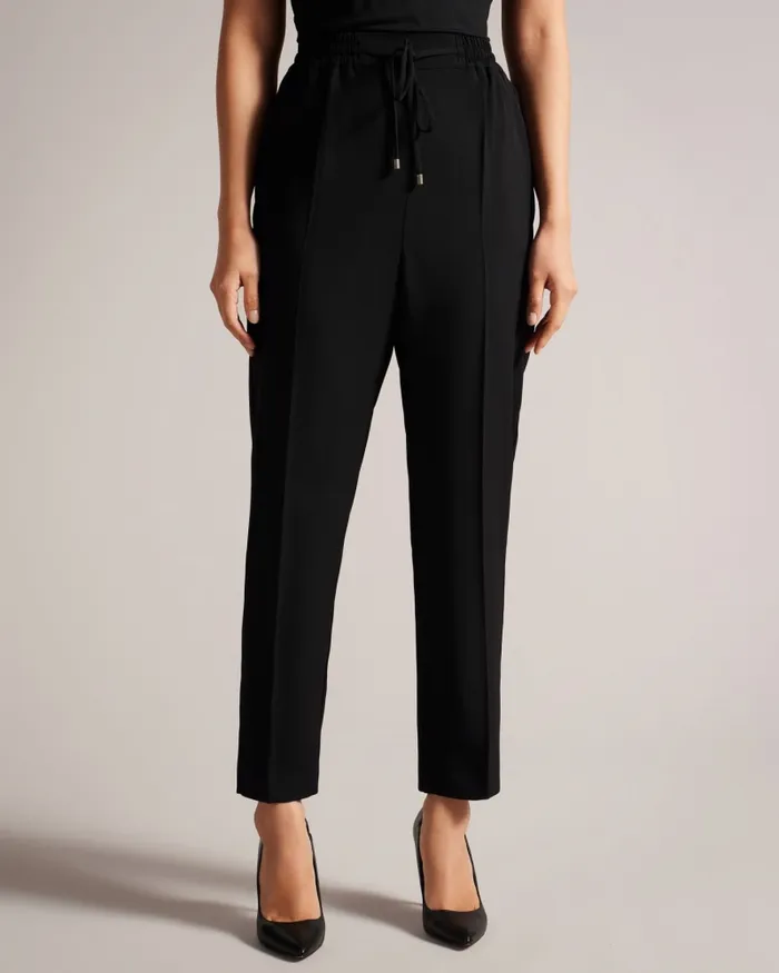 Women LAURAI 8211 Straight Leg Ankle Grazer Joggers Black Ted Baker Trousers and Shorts Women LAURAI 8211 Straight Leg Ankle Grazer Joggers Black Ted Baker Trousers and Shorts