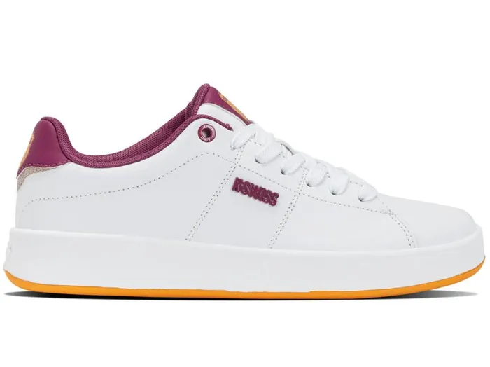 Women Lifestyle KSwiss COURT CAMEO Whitefestival Fuchsiaradiant Yellow