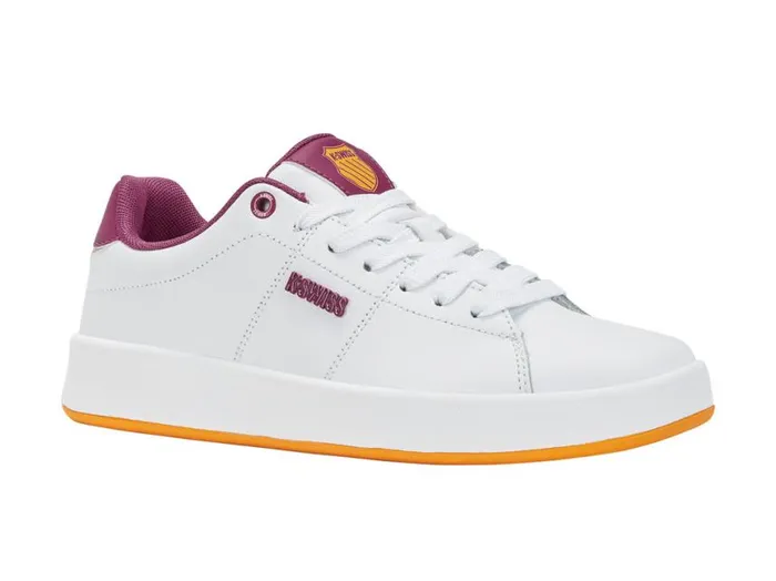 Women Lifestyle KSwiss COURT CAMEO Whitefestival Fuchsiaradiant Yellow