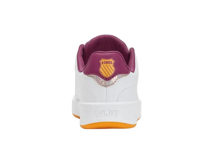Women Lifestyle KSwiss COURT CAMEO Whitefestival Fuchsiaradiant Yellow