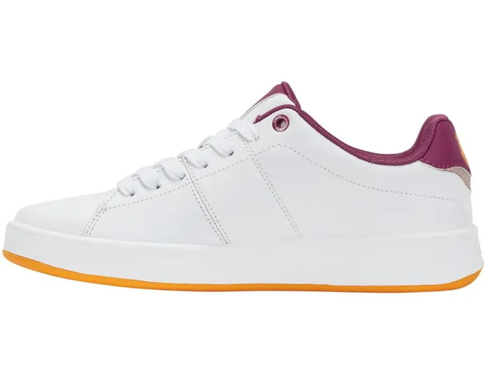 Women Lifestyle KSwiss COURT CAMEO Whitefestival Fuchsiaradiant Yellow