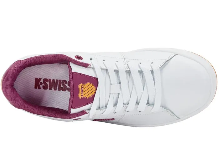 Women Lifestyle KSwiss COURT CAMEO Whitefestival Fuchsiaradiant Yellow